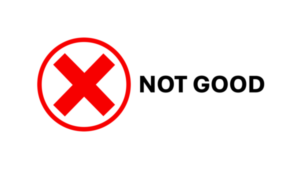 not good icon