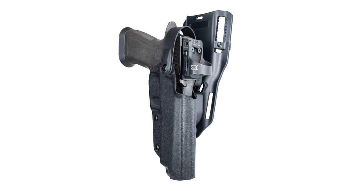 Black Scorpion Gear Level II Duty Drop & Offset holster for SIG P320 product photo
