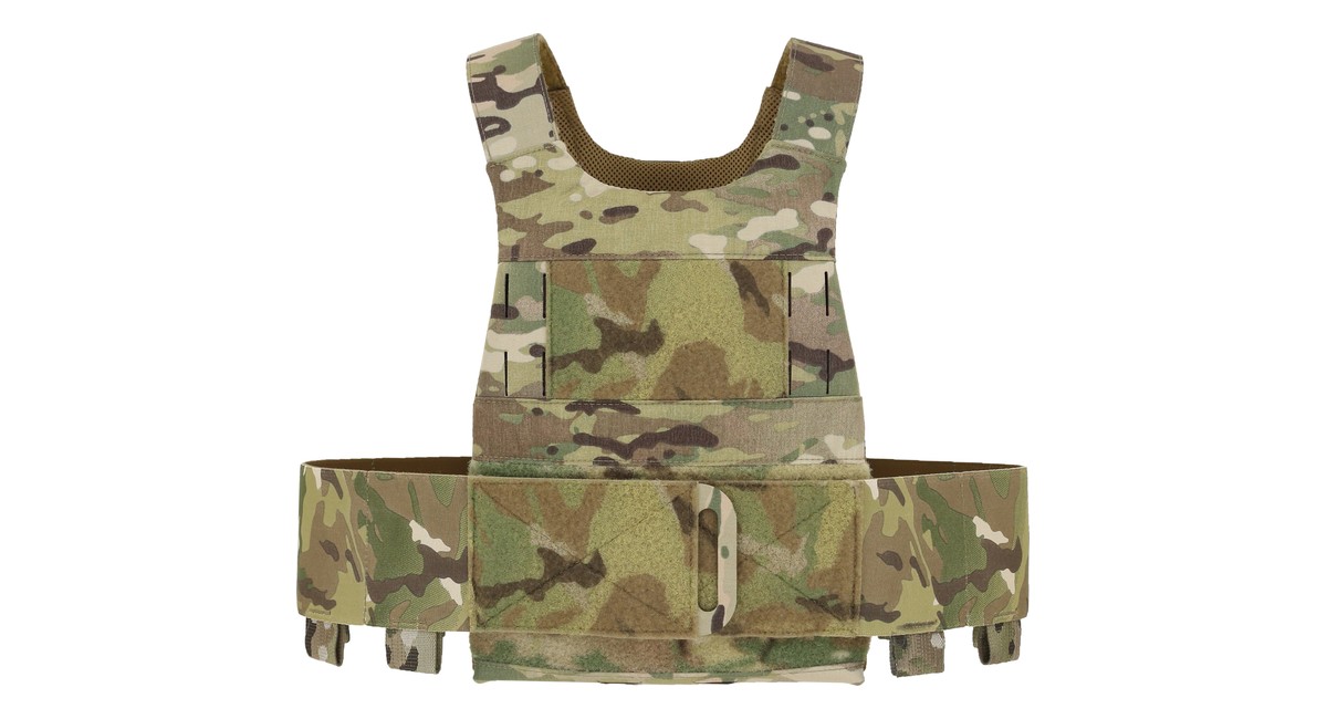 Ferro Concepts Slickster plate carrier in MultiCam product photo