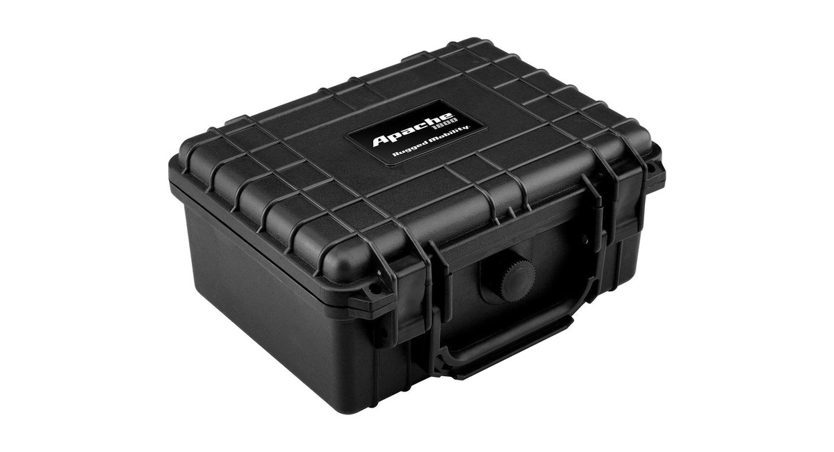 Harbor Freight Apache 1800 weatherproof protective case in black