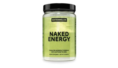 Naked Energy watermelon pre-workout tub product photo
