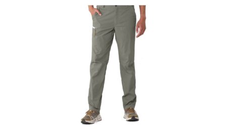REI Co-op Trailmade Pants for men in grey, front view
