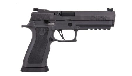 SIG Sauer P320 X5 Legion 9mm pistol in LEGION Gray, right side product photo