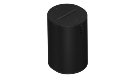 Sonos Era 100 wireless speaker in black product photo